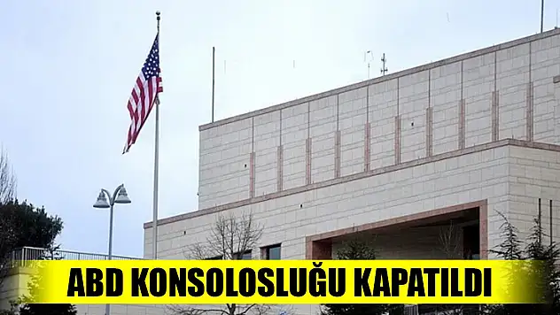 Adana ABD konsolosluğu ikinci emre kadar kapatıldı