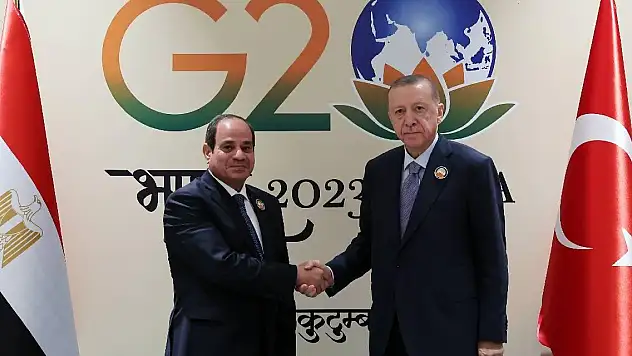 Cumhurbaşkanı Erdoğan, Sisi ile görüştü