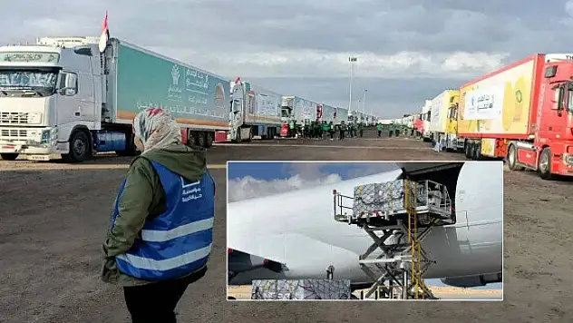 Cezayir Gazze için harekete geçti: Dört askeri uçak insani yardım ulaştıracak