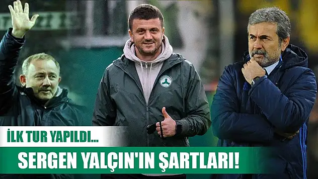 Konyaspor'da ilk hedef yerli, Sergen Hoca'nın durumu!