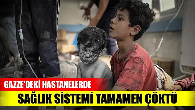 Son Dakika! Gazze'deki hastanelerde sağlık sistemi tamamen çöktü