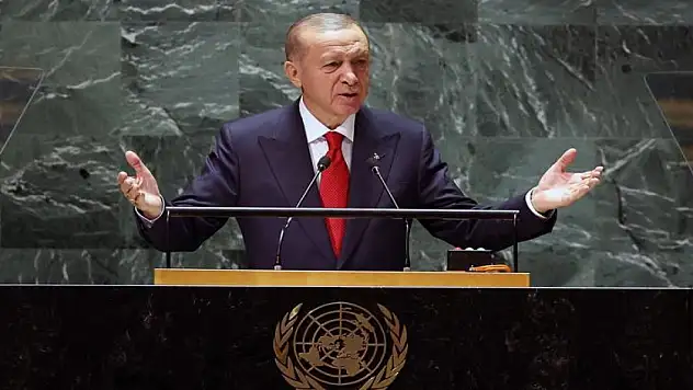 Cumhurbaşkanı Erdoğan'dan Birleşmiş Milletler'e Gazze mesajı
