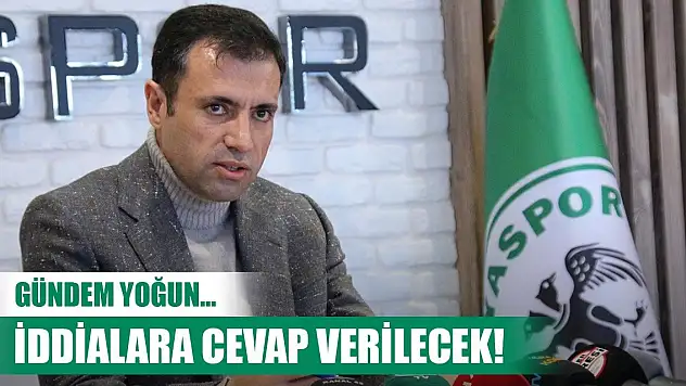 Konyaspor'da Başkan iddialara cevap verecek!