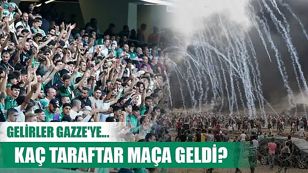 Maç gelirleri bağışlanacak, Konyaspor maçına kaç taraftar geldi?
