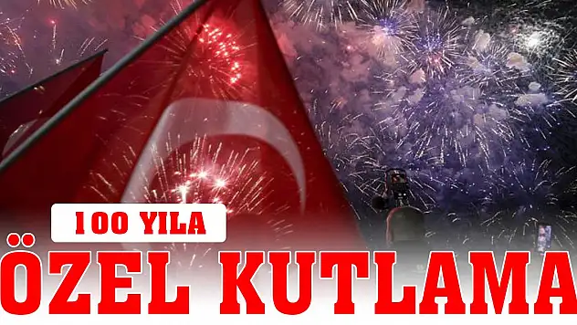 Cumhuriyet'in 100'üncü yılına özel kutlama