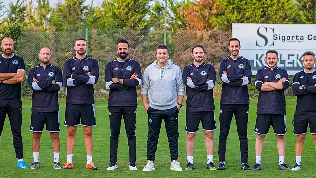 İşte Konyaspor'un teknik heyeti!