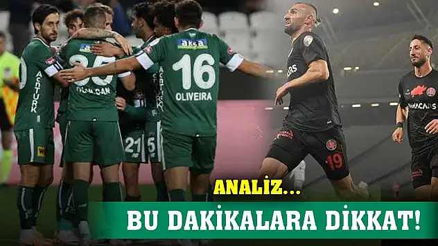 Konyaspor-Karagümrük, Son dakikalara dikkat!