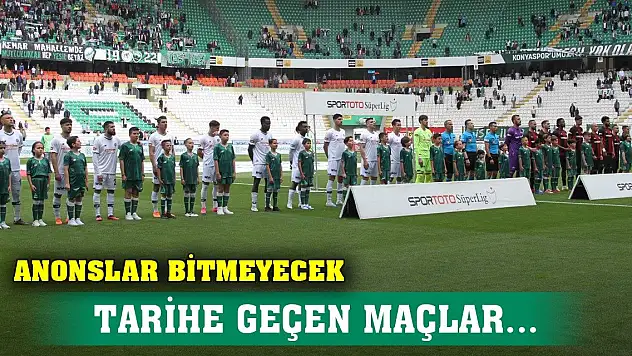 Konyaspor-Karagümrük, Gol anonsu bitmiyor!