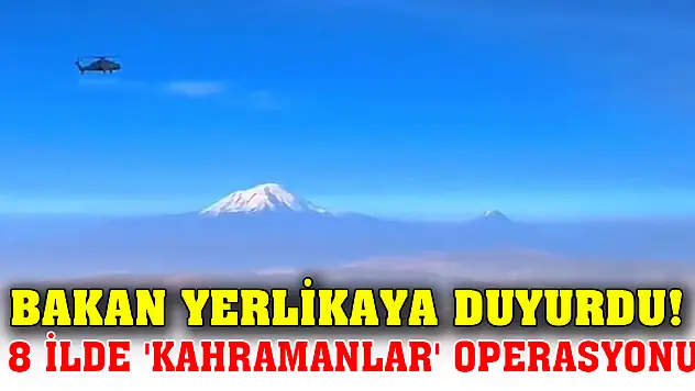 Bakan Yerlikaya: Teröristlerin inlerini başlarına yıkıyoruz