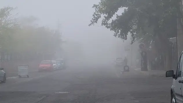 Diyarbakır'da sis etkili oldu