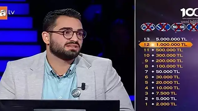 'Kim Milyoner Olmak İster'e damga vuran Filistin sorusu!