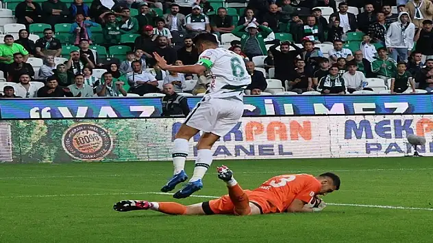 Konyaspor-Karagümrük, Maç yarı yarıya oynandı!