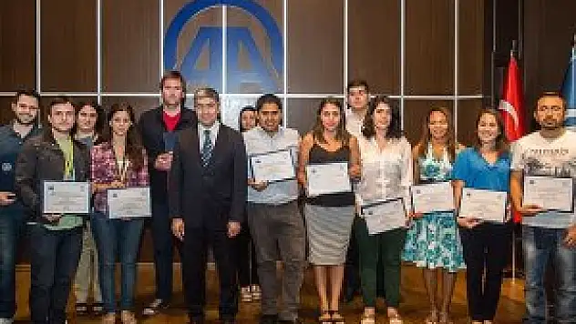 Latin Amerikalı gazeteciler sertifikalarını aldı