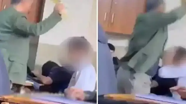 Öğrencisini kitapla döven öğretmen hakkında karar