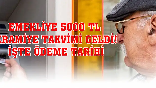 Emekliye 5000 TL ikramiye takvimi geldi! İşte ödeme tarihi detayı...
