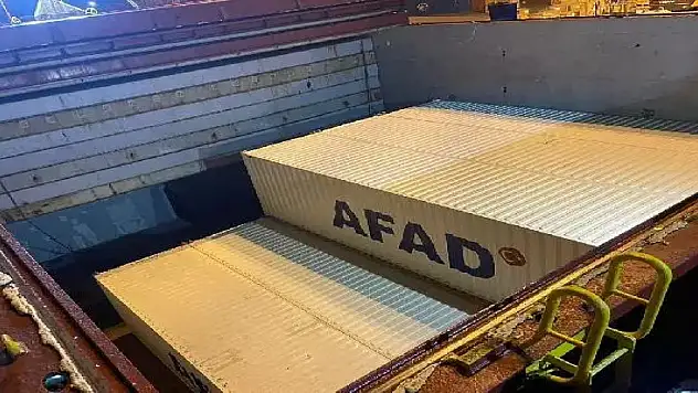 Türkiye'den Filistin'e yardım! 'Bestekar' gemisi Mısır'a ulaştı