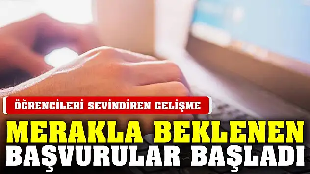 Son Dakika! Öğrencilere teknolojik cihaz ve internet desteği başvuruları başladı