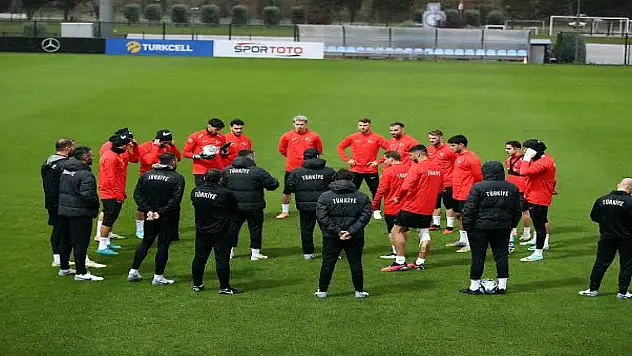 A Milli Takım'da Almanya ve Galler maçının hazırlıkları sürüyor