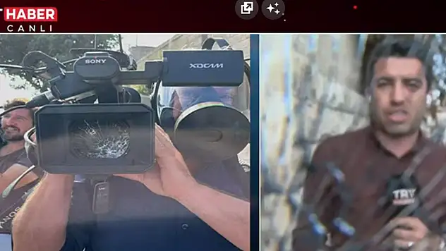 İsrail polisi canlı yayındaki TRT Haber ekibine saldırdı