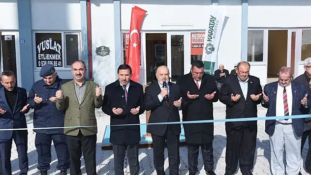 Karatay'da sosyal tesis hizmete açıldı