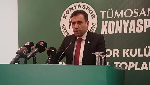 Konyaspor'da Başkan Özgökçen'in veda konuşması!