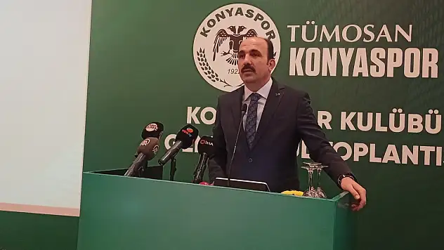 Başkan Altay'dan Konyaspor sözleri!