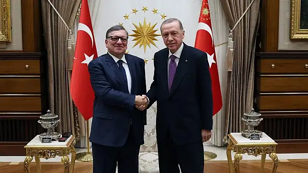 Erdoğan, eski AB Komisyonu Başkanı Barroso'yu kabul etti