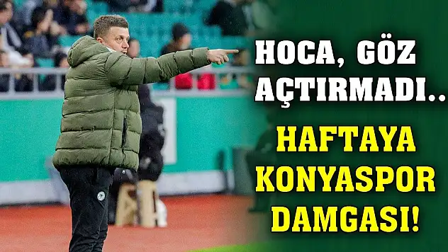 Konyaspor'da Hakan Keleş göz açtırmadı!