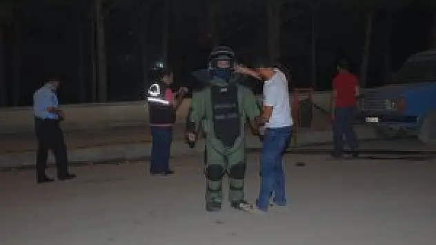 Bayburt'ta şüpheli paket