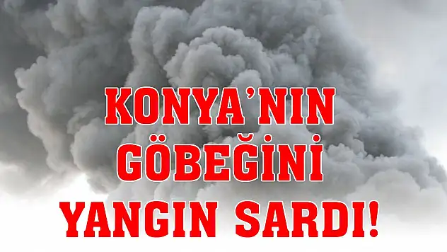 Son Dakika! Konya'nın göbeğini yangın sardı!