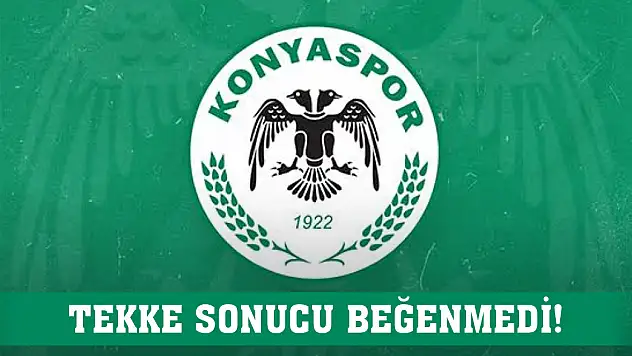 Alanyaspor-Konyaspor, Tekke sonucu beğenmedi