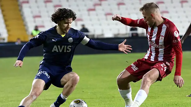 Fenerbahçe-Sivasspor! Muhtemel 11'ler