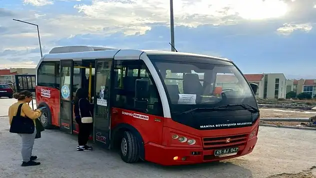 Kampüs içine ulaşım ücretsiz!