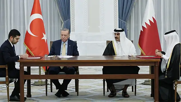 Türkiye ile Katar arasında ortak bildiri ve 12 anlaşma imzalandı