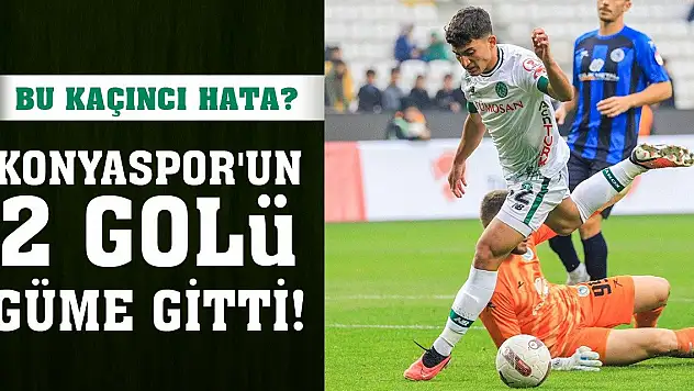Konyaspor'un yine hakkı yenildi!