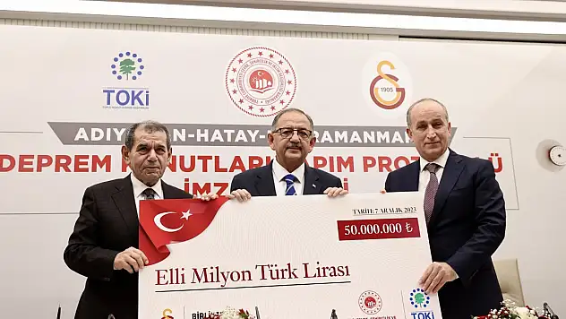 Galatasaray ve TOKİ arasında protokol imzalandı