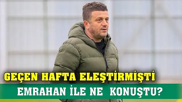 Konyaspor'da Hakan Keleş'ten Emrehan açıklaması