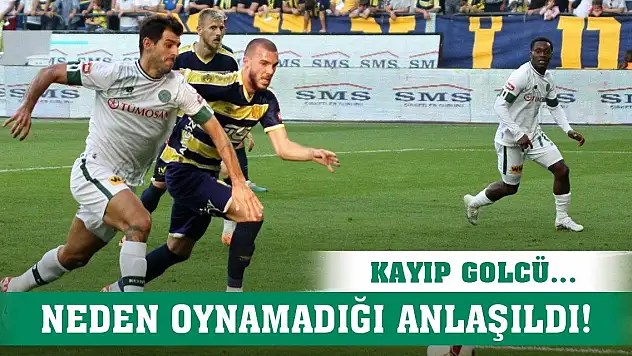 Konyaspor'un kayıp golcüsü!