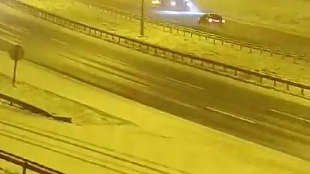 Anadolu Otoyolu'nda 'kar'