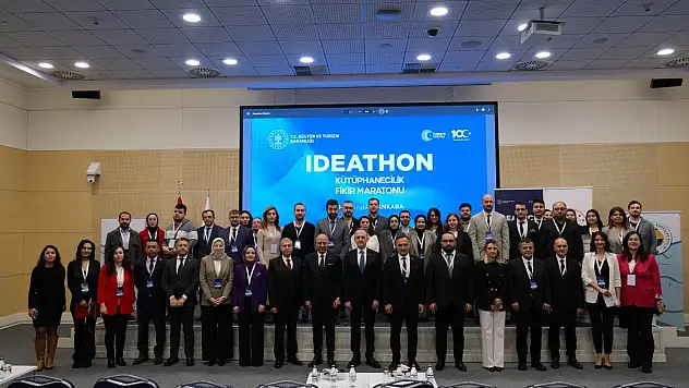 Türkiye'nin ilk Kütüphanecilik Fikir Maratonu'nu yapıldı