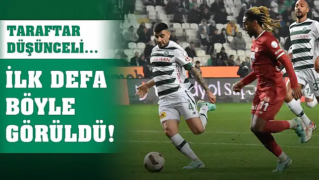 Konyaspor'un en kötü ilk yarısı!