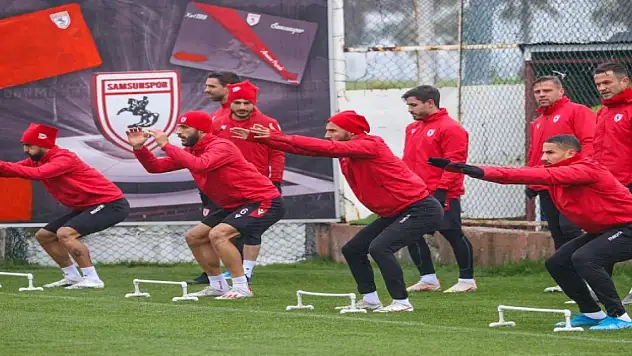 Samsunspor'dan Konya mesaisi