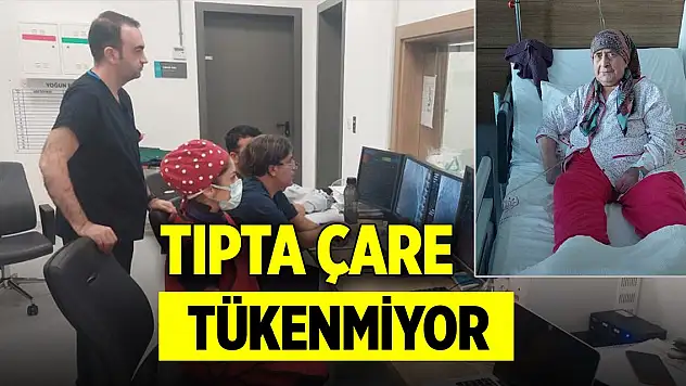 Tıpta çare tükenmiyor: İki yaşlı hastanın kalp kapağı değiştirildi