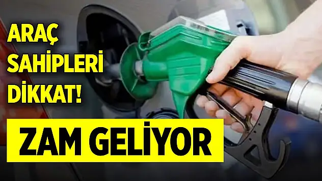 Araç sahiplerini üzen zam haberi! İşte Konya'da güncel akaryakıt fiyatları