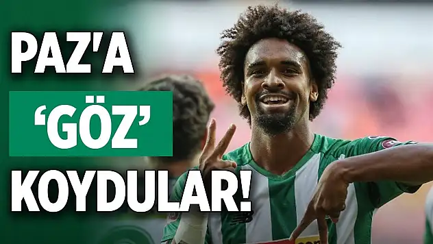 Konyaspor'da Paz'a Ege'den talip var!