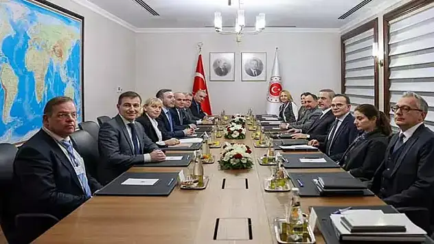 Bakan Fidan, Eş Başkan Lagodinsky'i kabul etti