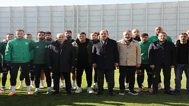Konyaspor'un yanında oldular!