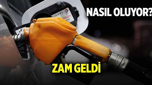 Benzine zam geldi