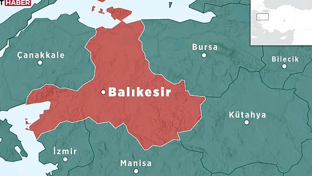 Balıkesir'de 3,6 büyüklüğünde deprem