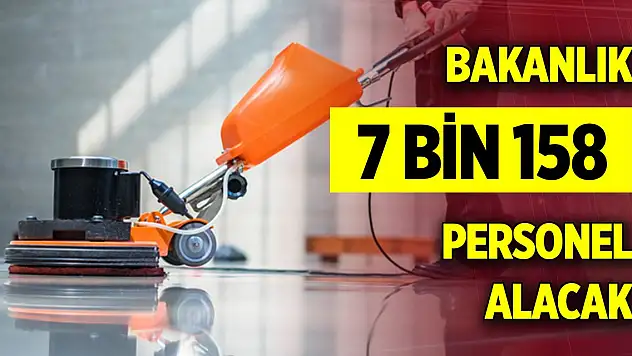 Tarım ve Orman Bakanlığı 7 bin 158 personel alacak